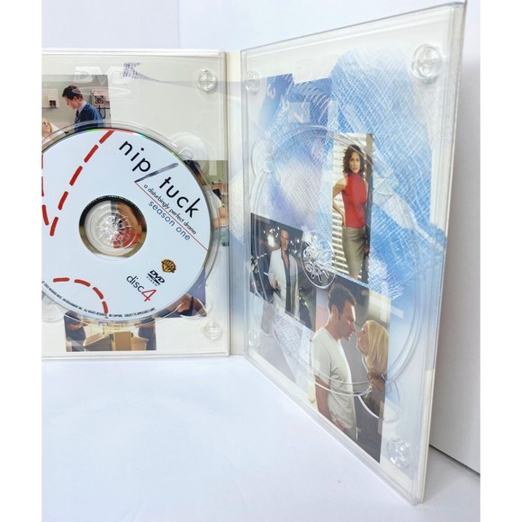 Nip/Tuck - First Season (DVD, 2003, 5-Disc Set) Missing 1 DVD - Picture 8 of 11